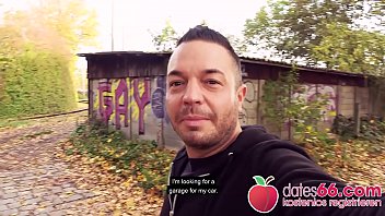 Preview 1 of Khusra Ass - Public POV Sex with hot ▲ MILF Priscilla ▲ in Berlin! Dates66.com
