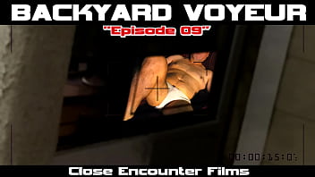 Preview 2 of Muscle Womna - PROMO - Spy Hidden Surveillance Backyard Voyeur - Episode 09 - PROMO
