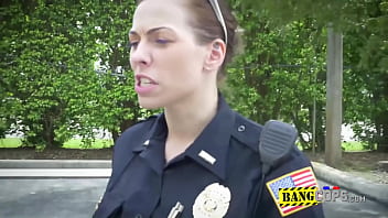 Preview 2 of Tube Porn Puja Mms - Milf cops make suspect take turns to drill their cunts and suck titties