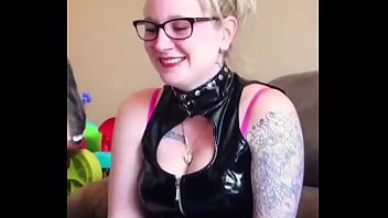 Preview 3 of Defloration De Alina Redofed - Fat girl is fantastic spitter