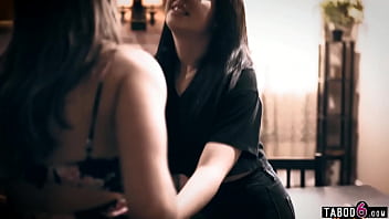 Preview 2 of Savagrat Xxx Vedio Daraht - Teen lesbian c. into threesome with GFs stepdad