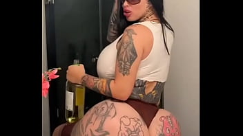 Preview 4 of Missreinat M - Who is she?? Big ass tattoo