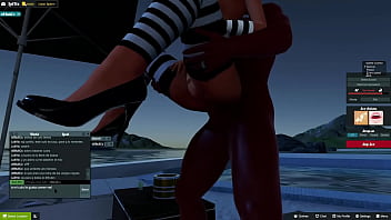 Preview 1 of Bus Sex Public Bese - 3dxchat | LoliVix follando toda la noche casi sin parar durante horas | noche 22: 5 chicos | 1ra parte