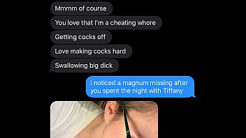 Preview 1 of Sekxividios - HotWife Sexting Cuckold Husband