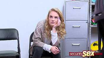 Preview 2 of Pinay Teen Celebrity Sex Scandal - Desperate shoplifter stepmom has no choice but to suck the officer&#039_s big cock.