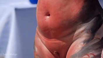 Preview 3 of Horny Xxx Vedeos - New York Body Paint Day 2019