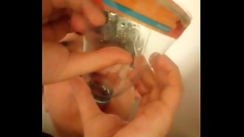Preview 3 of Flower Tucci Mom - Drinking pee from a girl with big piss flaps using a funnel