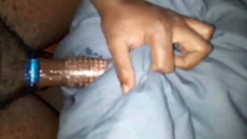 Preview 1 of Thai Amature Fuck - Stroking my cock on new sleeve