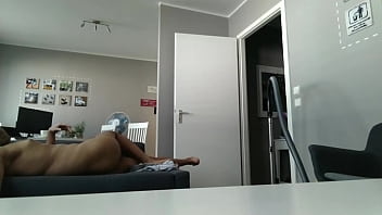Preview 2 of Ref Chudi - An Indian bottom oiling his body in front of camera