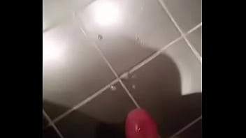 Preview 2 of Sauna Babali - Quick jerk off session and lots of cum on the floor ready to be licked up
