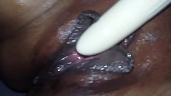Preview 4 of Ngentot Istri Orang Di Kapal - Horny thai gf with dildo masturbating