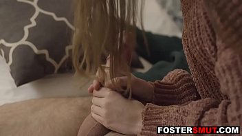 Preview 3 of Sanny Leon Porn Vidos - Sleazy foster step parents threesome fuck their stepdaughter