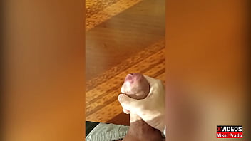 Preview 3 of Shopify Leon - SlowMo cumshot young bald cock Mikel Prado - Dick Evolution