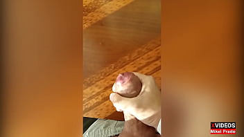 Preview 4 of Shopify Leon - SlowMo cumshot young bald cock Mikel Prado - Dick Evolution