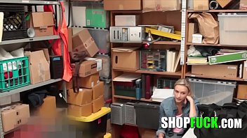 Preview 3 of Bbw Mom Pissing - Police Officer Punishes Hot Blonde Student - SHOPFUCK