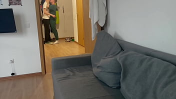 Preview 1 of No Hands Comp - gave my stepbrother a deep blowjob and licked his cum