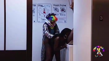 Preview 1 of Laba Gay - Gibby The Clown fucks Tendermontana while she eats mrsfeedme pussy