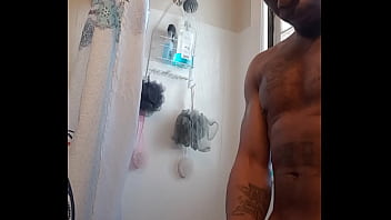Preview 1 of Three Angel - Jerking in shower