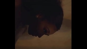 Preview 4 of Cute Massage Handjob - black chick gettin thraxed