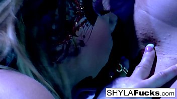 Preview 3 of Licking Pale - Busty Nikka obeys Shyla Stylez&#039_s commands in this erotic girl on girl sex