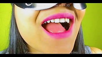 Preview 4 of Sunny Leaon Xxx Giral - Girl with beautiful teeth crumpled chewed up candy chewing gum nuts to mud chew videos,  look her very close in her mouth