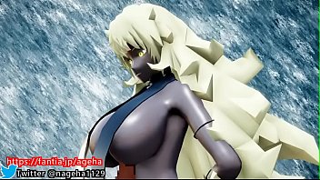 Preview 2 of Face Fucking Bbw - 墓地の精　パイズリ