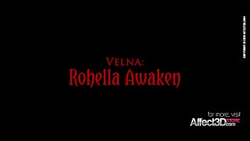 Preview 1 of Aksha Kmr Xxx - Big tits babe awakening the futanari demon in a 3d animation