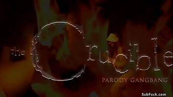 Preview 1 of Indin Up Villege - Witch is tied and group fucked by jury