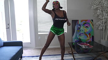 Preview 1 of Kaku Bachji - MYSTIQUE BUTT NAKED WORK OUT (EXERCISE)