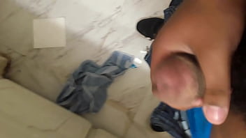 Preview 3 of Tamil Old Man Rap Sex Video - A quick solo in the bathroom.