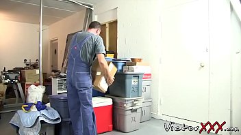 Preview 1 of Itali Gabri - Old nice stud using sex toy to bust the fattest nut ever