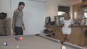 Preview 1 of Drunk Girl Gets Fucked At Party - GenderX - Seducing My Transsexual StepMother