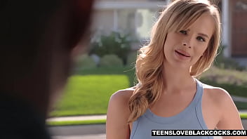 Preview 1 of Blacks Own - Hot blonde teenager facialized