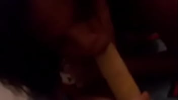 Preview 4 of Hd Deshi Murga Com - Young Ebony teen Deepthroat her dildo front her boyfriend