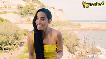 Preview 2 of Single Bar Emden - MAMACITAZ - Outdoor Pool Fun Sex With Big Booty Latina Andreina De Luxe And Alberto Blanco