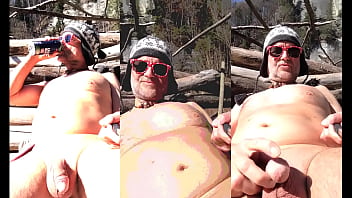 Preview 4 of Pumping Force Rare Video - a fool&#039_s day out with precum in the sun