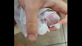 Preview 1 of Mai Khalifa Loves Black - ASMR Handjob With b. Wipes | Cumshot | POV | ASMR #3