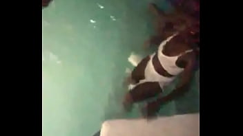 Preview 2 of Selfies Orgasm Car - Pool Party