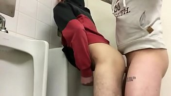 Preview 3 of Susu In Pants - Have sex in a public toilet