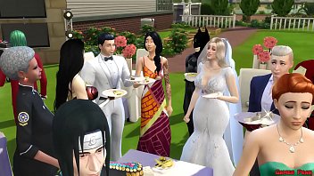 Preview 3 of Real Mom U Mold 1 - La Boda de Superman y Supergirl Fotos a la Novia Coraz&oacute_n Roto al Marido Cornudo Hentai Netorare Fuerte