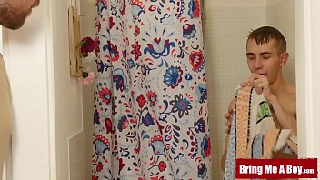 Preview 1 of Itmpoolcabin - BRINGMEABOY Twink Dominik Black Fucks Stepdad After Shower