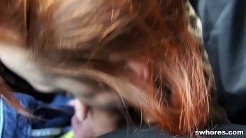Preview 2 of Teen Mistress Sounding Cock - Slut flashed me so I gave her e50 to blow me