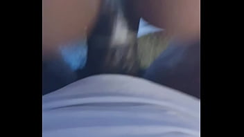 Preview 2 of Cum On Large Areola Big Tits - Big dick made her cream