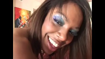 Preview 3 of Veronica Avluv Ana Destruction - Ebony girl Dena Cally fucked by strong black guy with tattoo for nice pussy creampie