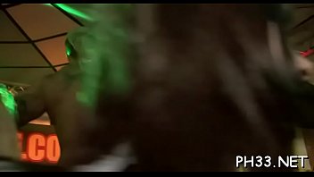 Preview 3 of Famous Pron - Gangbang wild patty at night club