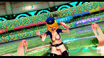 Preview 3 of Orang Locok - Dance of the Tail two futanari are dancing