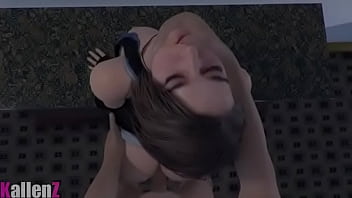 Preview 4 of Bridget Powers Anal - Jill Valentine Resident Evil 3 Remake