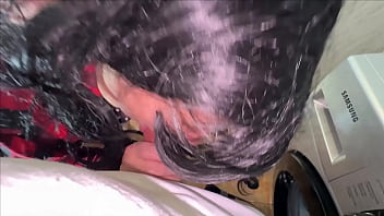 Preview 2 of Wbig But - The stepmom did not get distracted from household chores and simply exposed her ass for anal