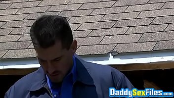 Preview 1 of Bbw Whait - Mature hunk seduces y. gay and analfucks him outdoors
