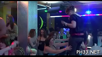 Preview 3 of Teen Sex Ogil - A lot of team fuck on dance floor
